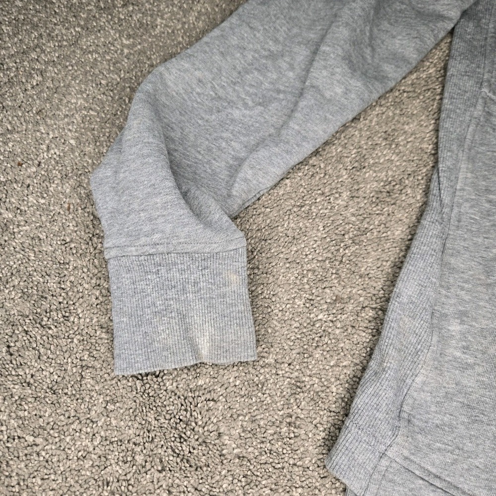 Lululemon Press Pause Sweatshirt Women's 4 Heathered Gray Stretch Athleisure‎
